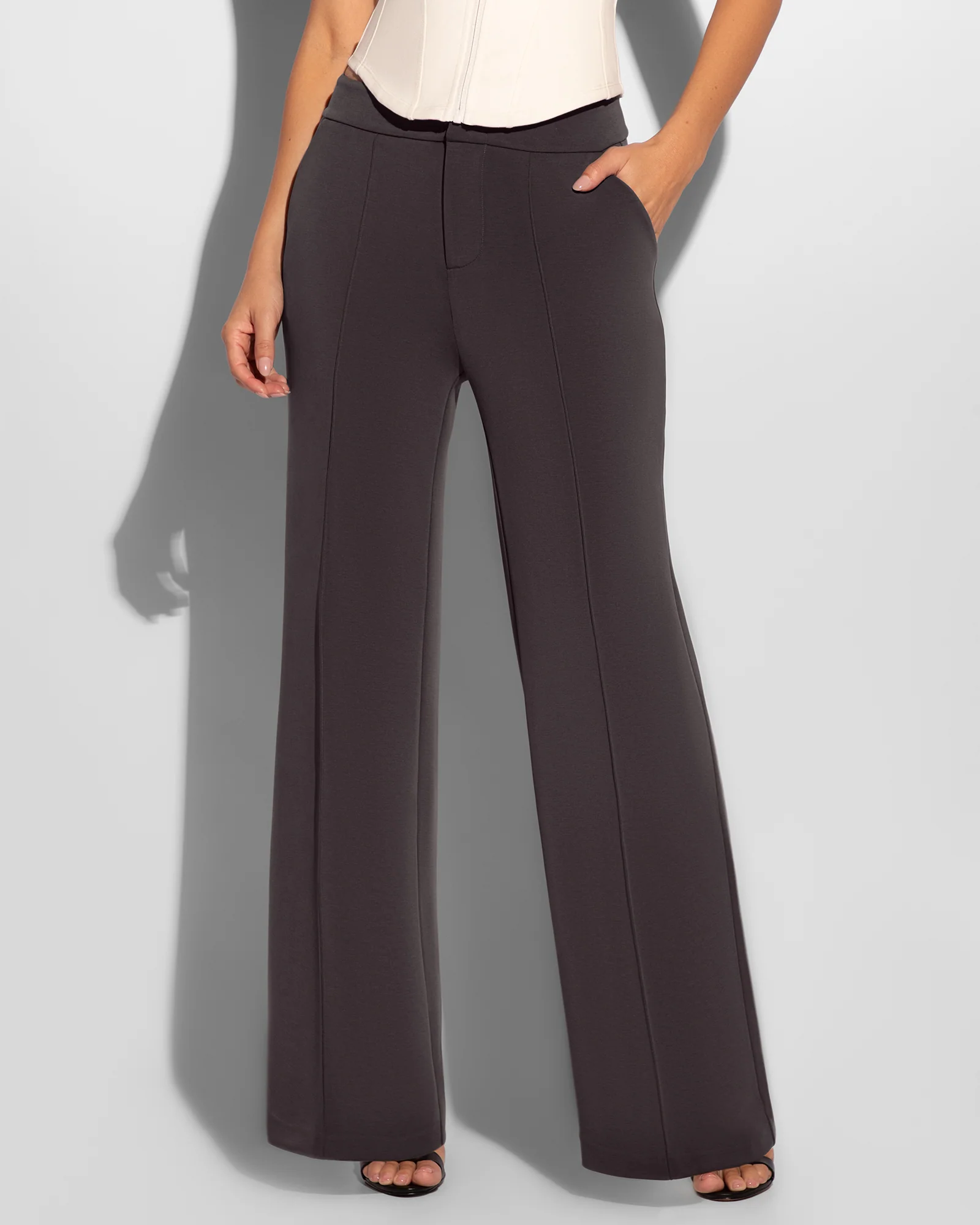 Swuity Wide Leg Pant - Graphite