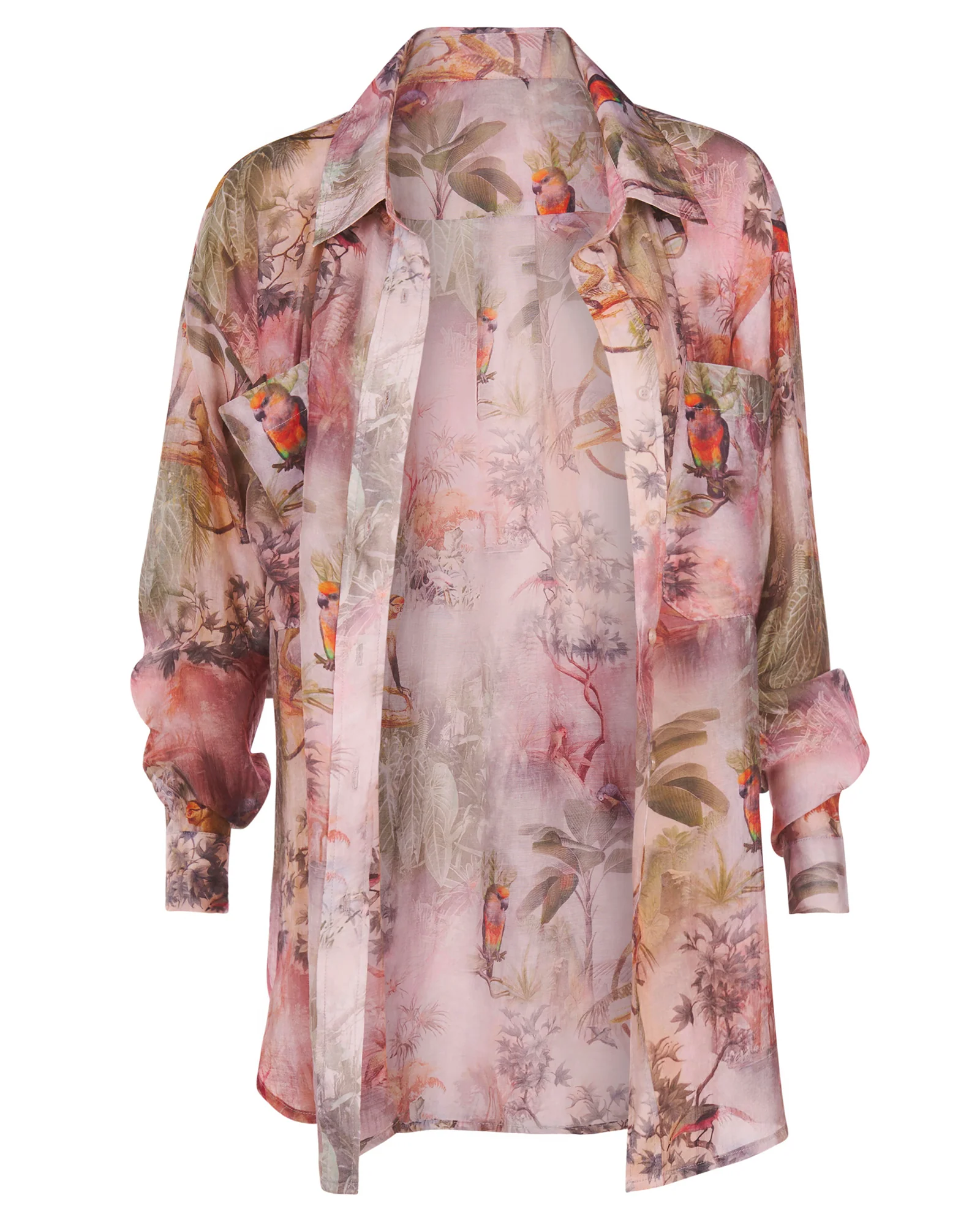 Flowy Shirt - Soft Tropical 8 Flowy Shirt - Soft Tropical