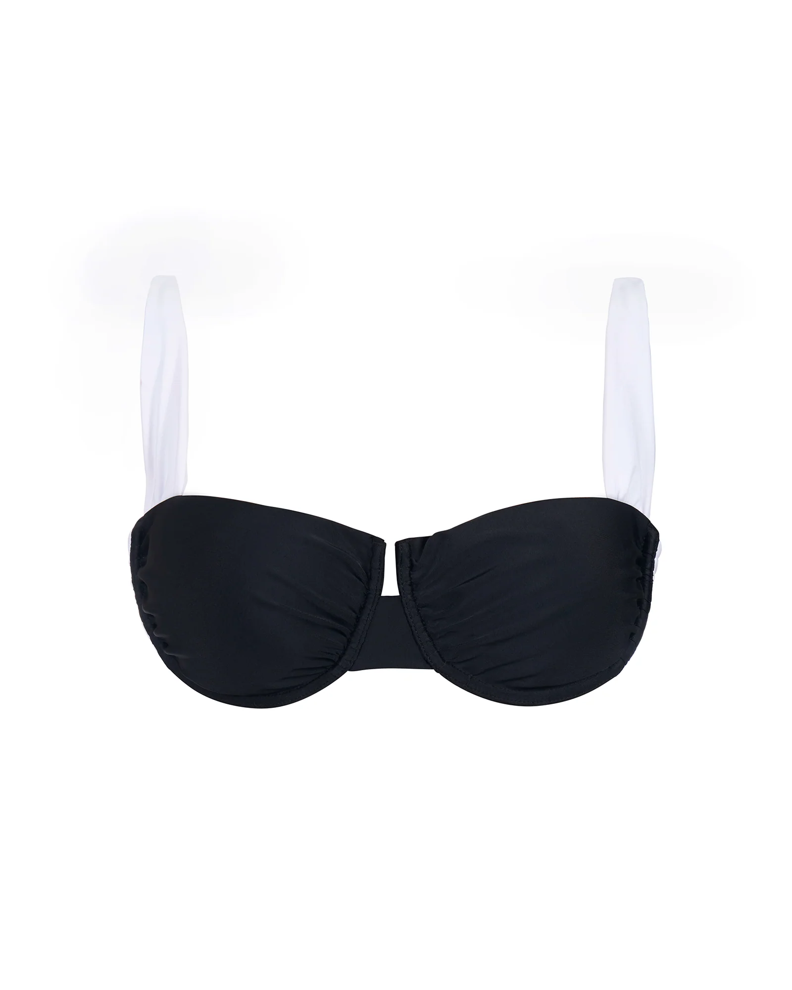 Sweetie Bikini Top - Black/White