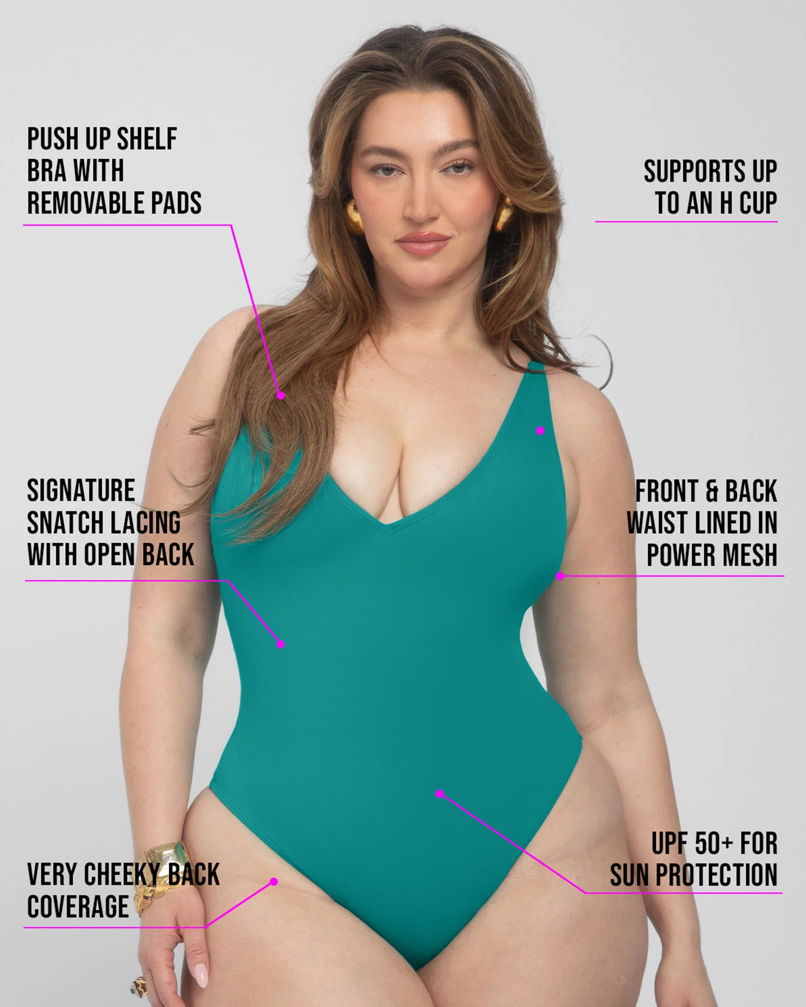 Brazilian Plungey - Teal 6 Brazilian Plungey - Teal