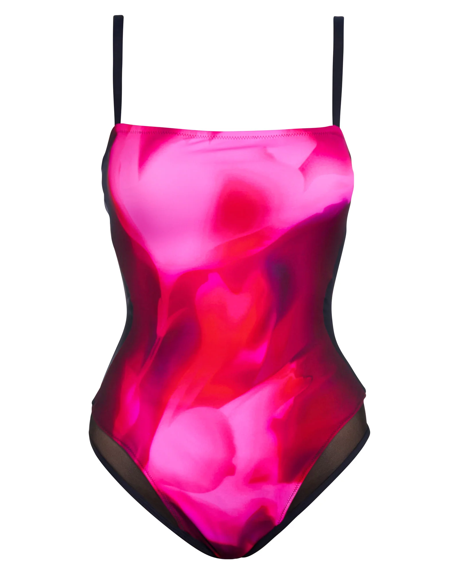 Squarey Thin Strap - Contour Hyperfloral/Black 4 Squarey Thin Strap - Contour Hyperfloral/Black