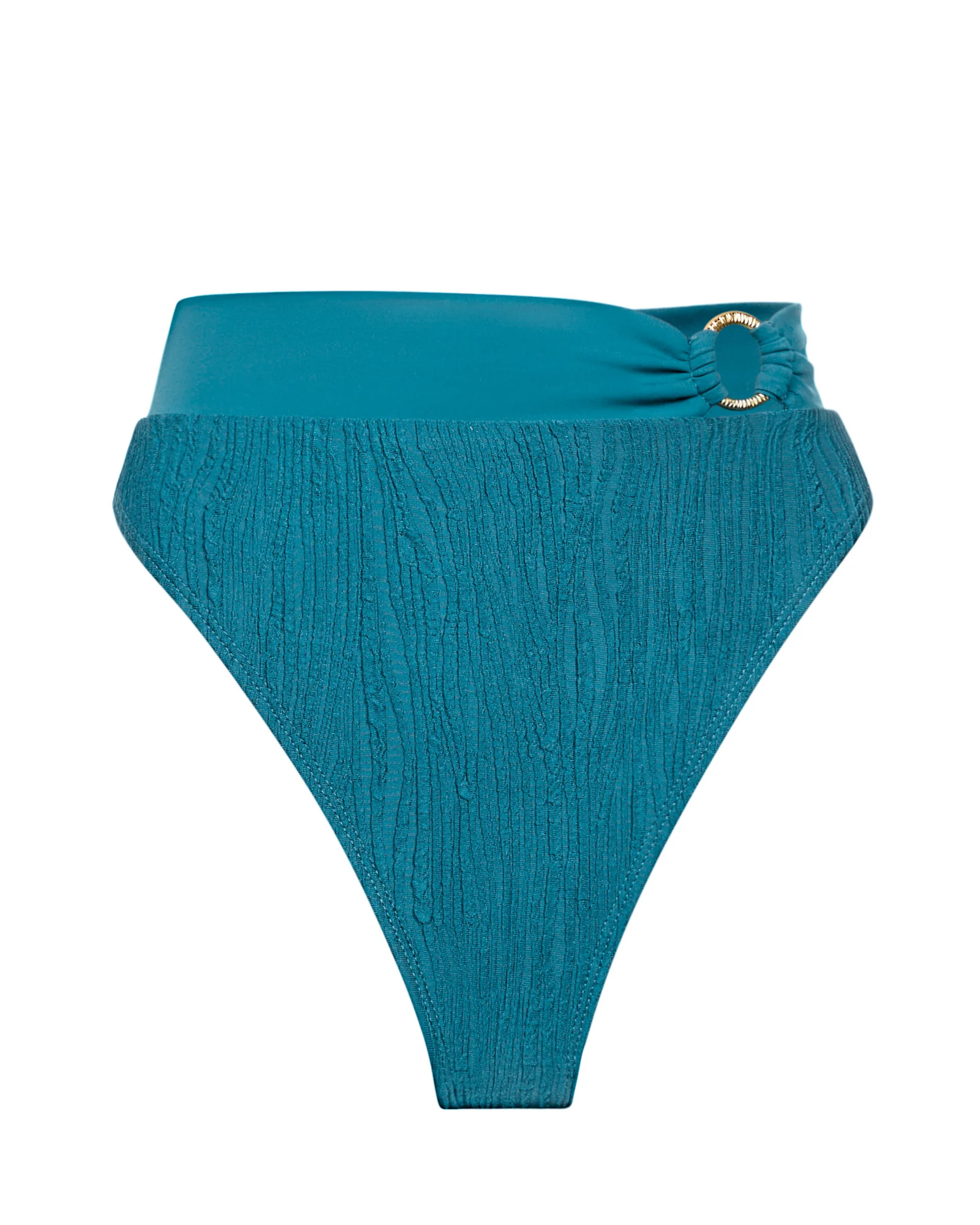 Brazilian Ring Kini Bottom - Wavy Oceana 8 Brazilian Ring Kini Bottom - Wavy Oceana