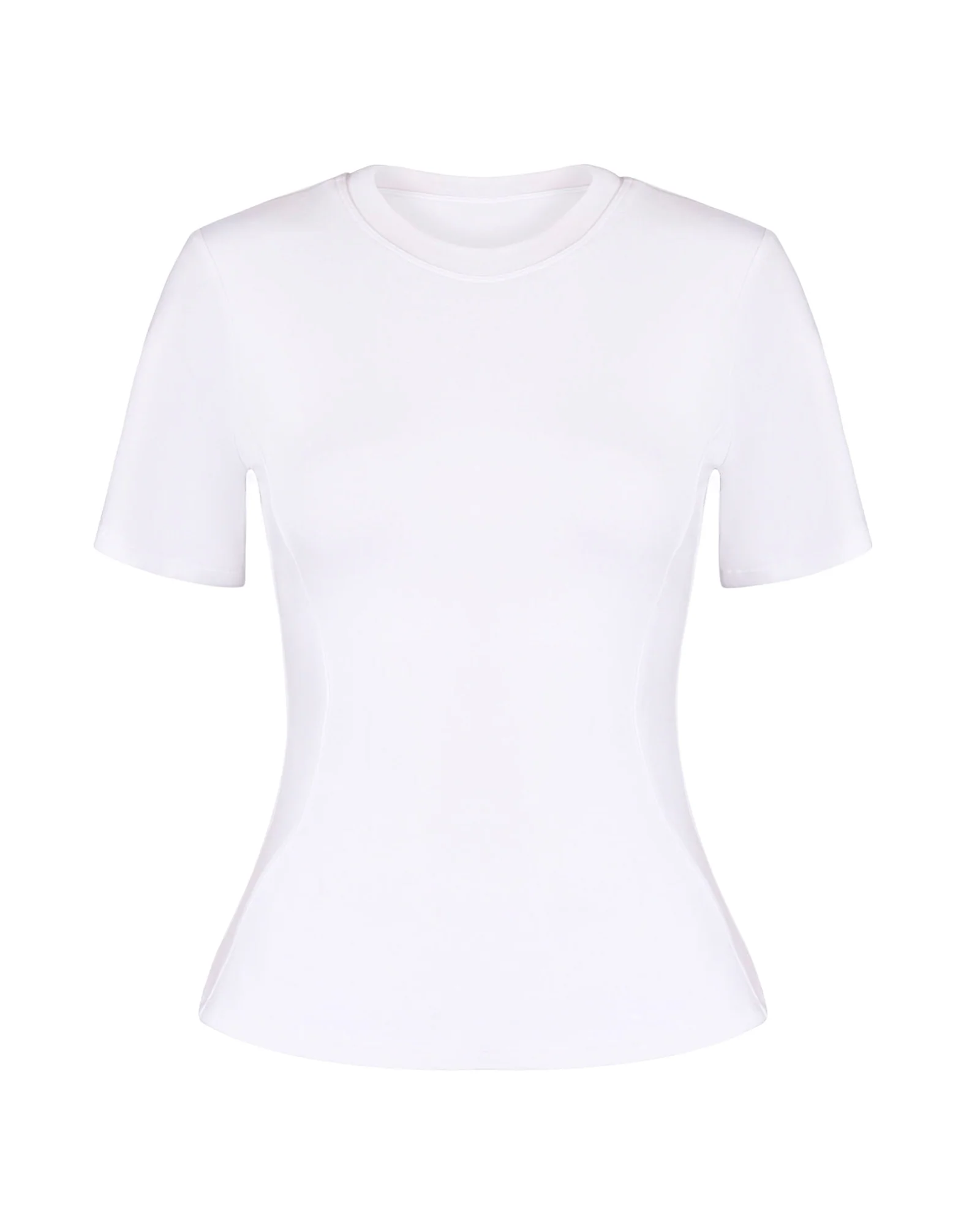 Sculpty Short Sleeve Tee - White 7 Sculpty Short Sleeve Tee - White