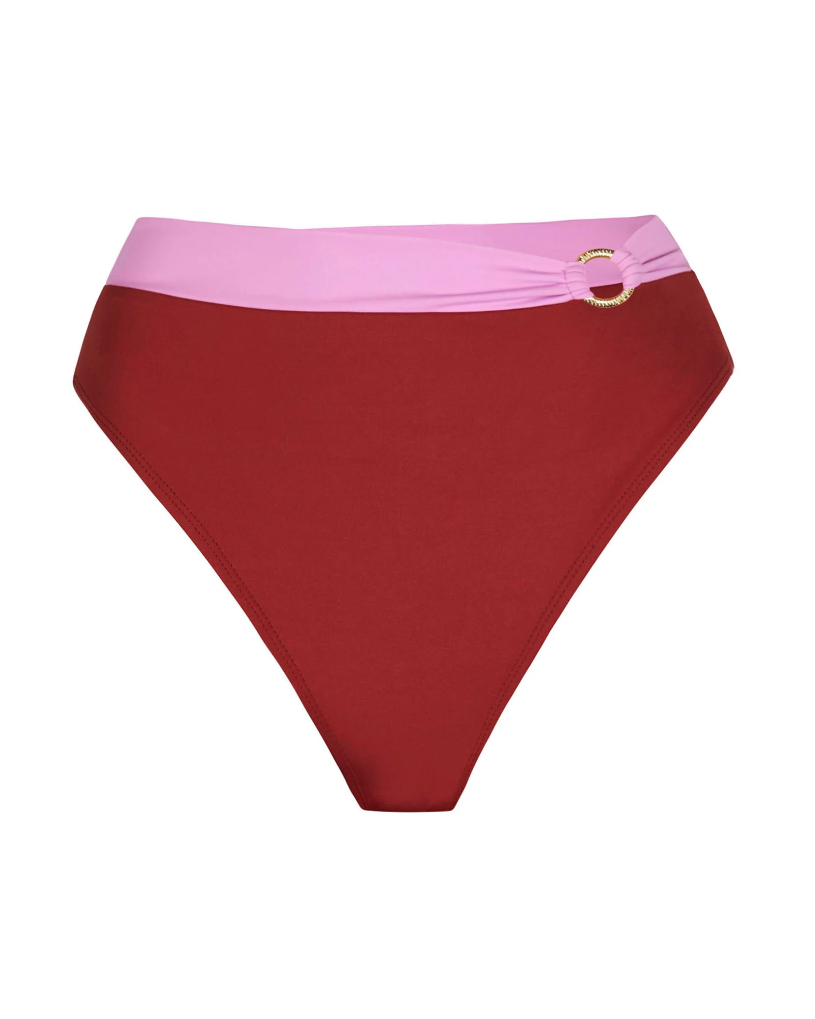 Brazilian Ring Kini Bottom - Copper/Lilac